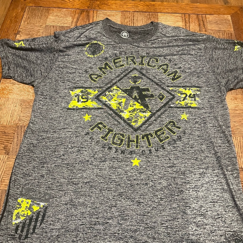 Lightly worn American fighter shirt